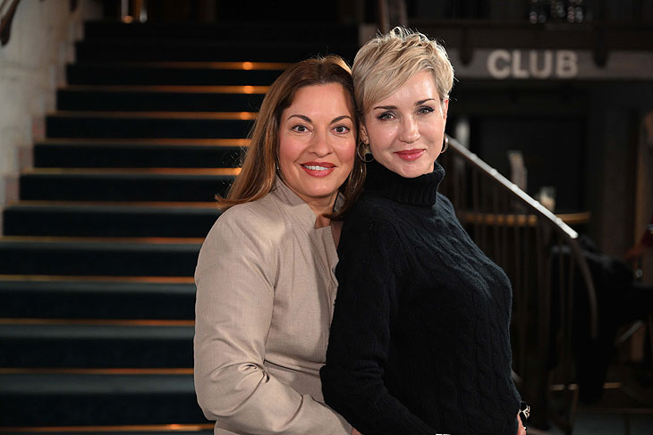 Julia Dahmen, Isabella Hübner @ Premiere von Los(ge)lassen in der ASTOR Filmlounge im ARRI (©Foto: Felix Hörhager)
